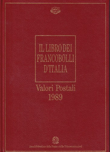 Poste italiane 1989 libro - 1989,