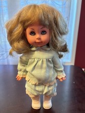 Vintage Italocremona italiana capelli biondi Corinne Fashion Doll 1968 Italia 12"