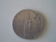 MONETA BUONO DA 2 DUE LIRE REGNO D'ITALIA - ANNO 1924