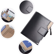 Portafoglio eco pelle uomo portafogli portamonete porta foglio monete Baellery 