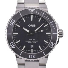 con carta ORIS Aquis Date 01 733 7730 4154-07 orologio automatico uomo G#142301