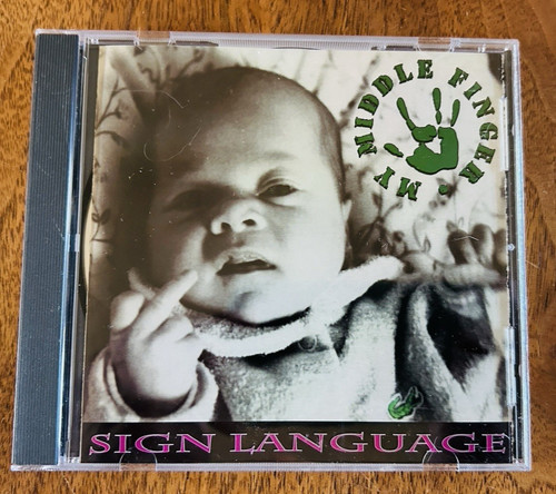 Middle finger sign - my,