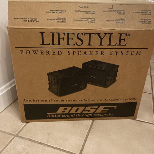 Bose lifestyle powered speaker - bose,