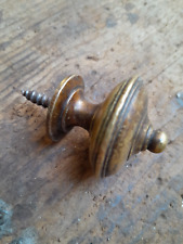 Antico e splendido pomello di bronzo porta portone cassetto peso g.150 cm.4 x 4