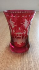 Vaso vintage. Vetro Carlsbad