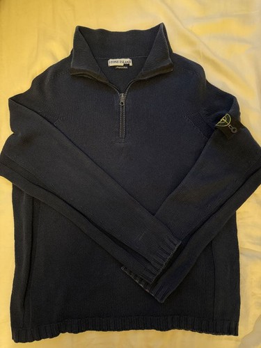Stone island 90s knit cotton - island,