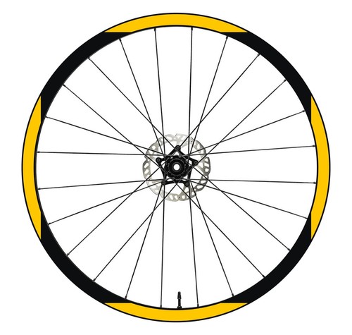 Adesivi per cerchi bici - adesivi, 26