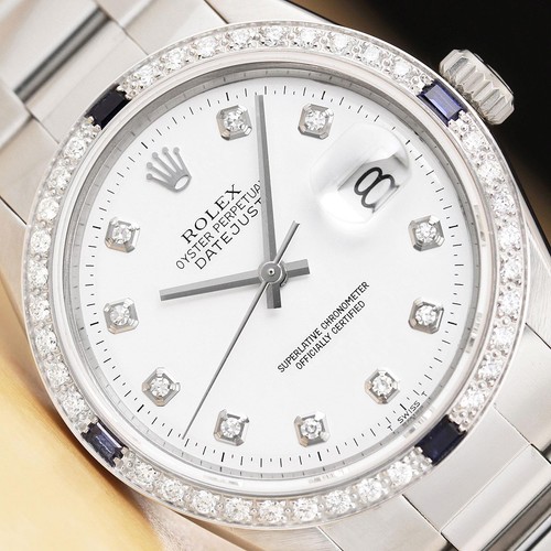 Rolex uomo datejust bianco - rolex,