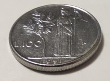 Moneta 100 Lire 1991, ERRORE