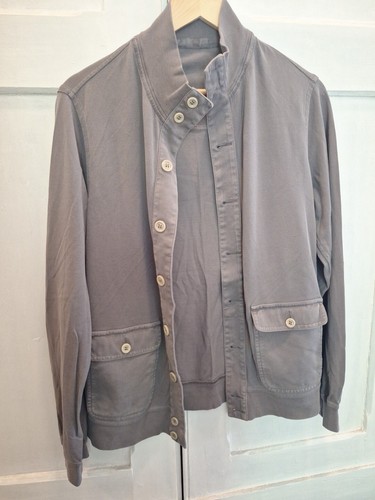 Giacca uomo cotone grigio - ,