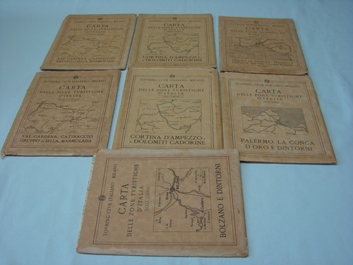 Lotto carte carta delle zone - 7,