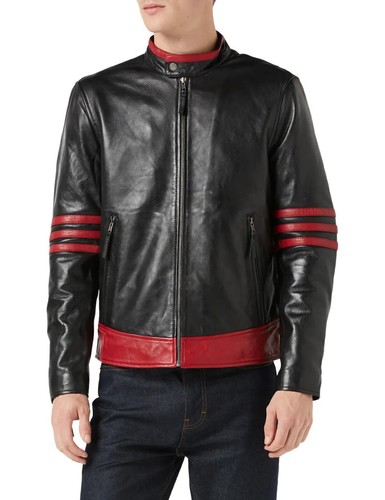 Giacca motociclista uomo pelle - motociclista,