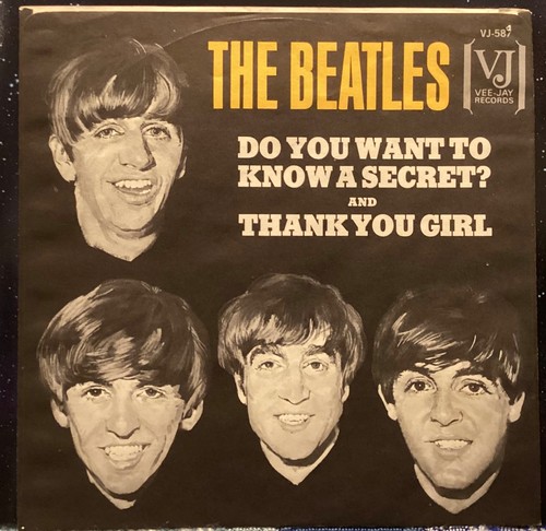 The beatles vee jay 587 - vj,