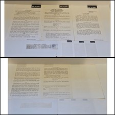 Piccolo lotto di documenti