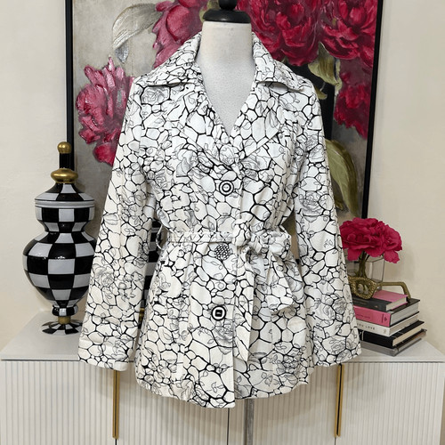 Blazer zashi floreale bottoni - zashi,