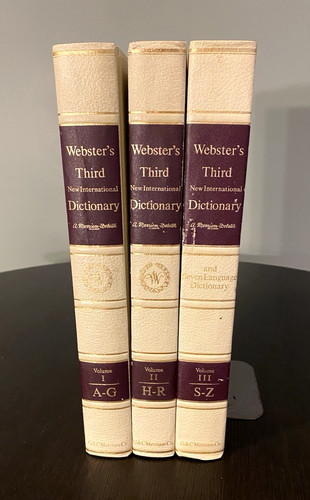 Volumes webster third - 3,