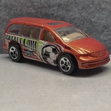 Hot Wheels Vintage 2000 Orange Dodge Caravan da collezione - come nuovo 