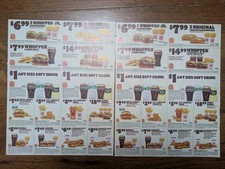 2 fogli completi di coupon