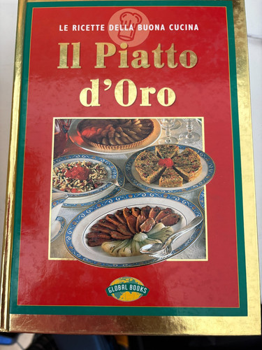 Piatto oro global books - il,