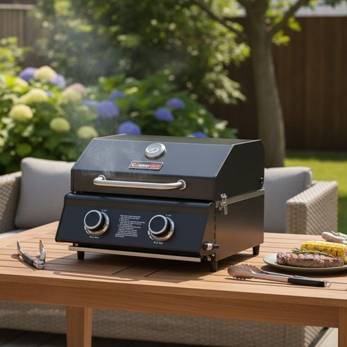 Barbecue gas nero fuochi - barbecue, a