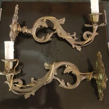 COPPIA Antichi Candelabri