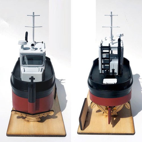 Mini mighty tugboat 130 mm - tugboat,