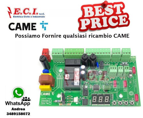 Came originale scheda - came,