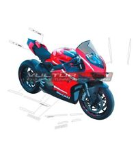Kit adesivi bianchi design SUPERLEGGERA Moto Ducati Panigale V4S  "V762V4S"