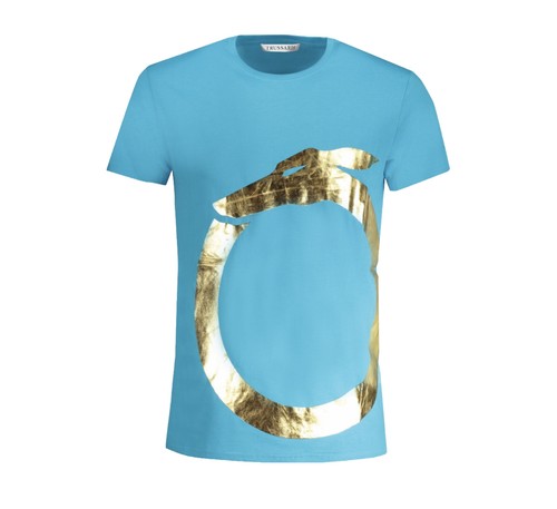 Trussardi shirt azzurro - trussardi,