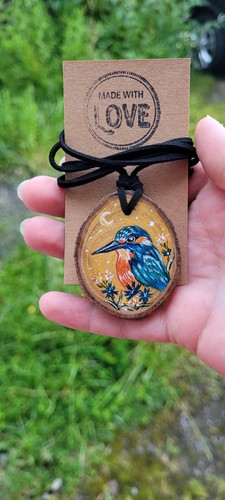 Collana con ciondolo fetta - , di