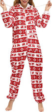 Pigiama Donna Natale Intero in