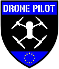 Adesivi 7 X 6 Cm Europa Droni