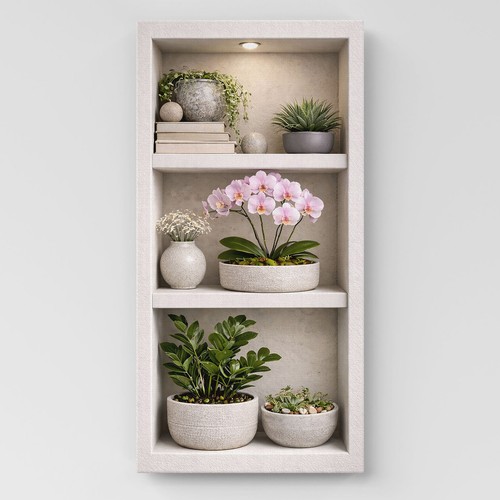 Quadro con nicchia effetto - , 3d