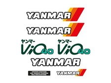 KIT ADESIVI ESCAVATORE YANMAR