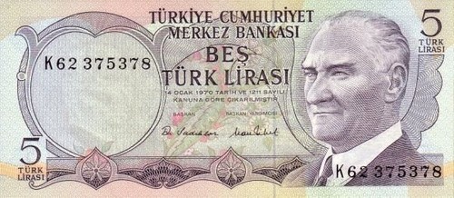 Turchia p185 lirasi - turchia, p185,