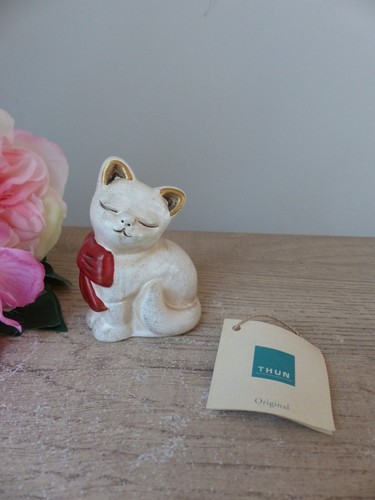 Figurine thun chat - thun, céramique