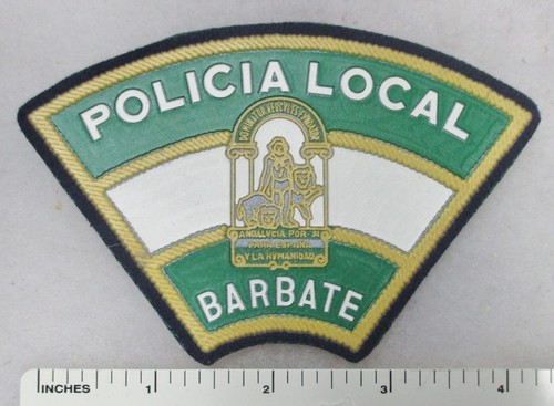 Patch polizia spagnola vintage