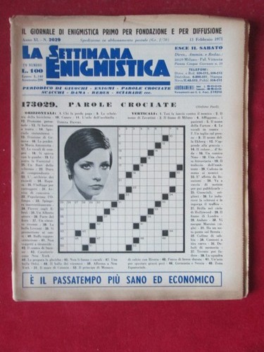 Settimana enigmistica 2029 - ,