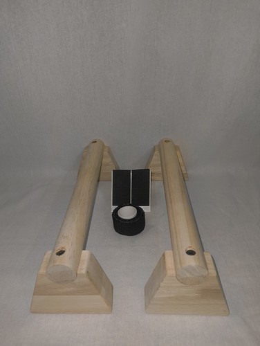Calisthenics parallele push - push, up