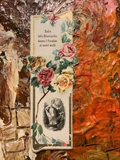 Santino con orazione ai morti Vergine Santa di Gerico 