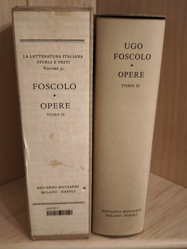 Ugo foscolo opere - ugo,