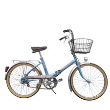 BICICLETTA PIEGHEVOLE ANNI 70 PEUGEOT CON CAMBIO AZZURRO METALLIZZATO GRAZIELLA