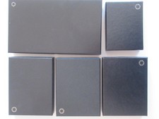 Montblanc Confezione Scatola Vuota Nera 5 Pezzi, Ottime Condizioni