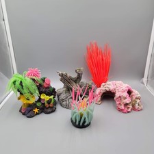 Decorazione Acquario Lotto 5pz