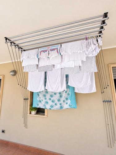 Stendibiancheria soffitto - stendibiancheria, a
