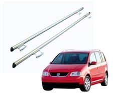 BARRE PORTATUTTO PORTAPACCHI PER VW TOURAN 1 PRIMA SERIE 2003- ALLUMINIO
