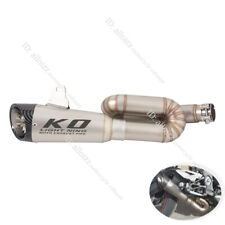 Per Triumph Street Triple 765 R/S/RS 2017-2023 Tubo di Scarico Punte Intermedie