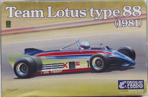 Plastic kit ebbro - team, lotus
