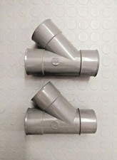 NICOLL DERIVAZIONE BRAGA 45° MF O FF IN PVC ad INCOLLAGGIO Diam. 50 SOTTOCOSTO