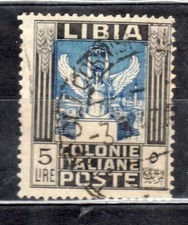 libia pittorica 1921 5 lire